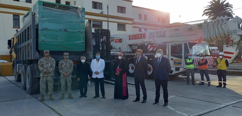 Respira Perú entrega planta de 140 m3/hora cedida por minera Buenaventura al Hospital Arzobispo Loayza