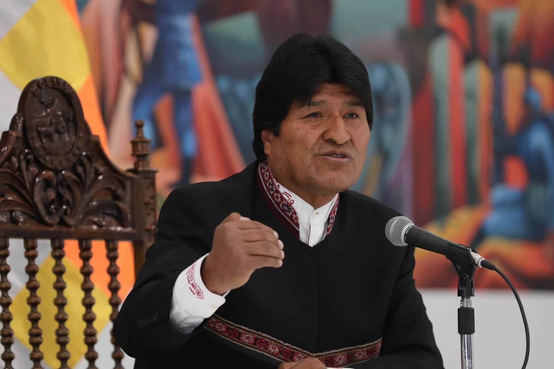 Evo Morales interviene en elecciones de Perú