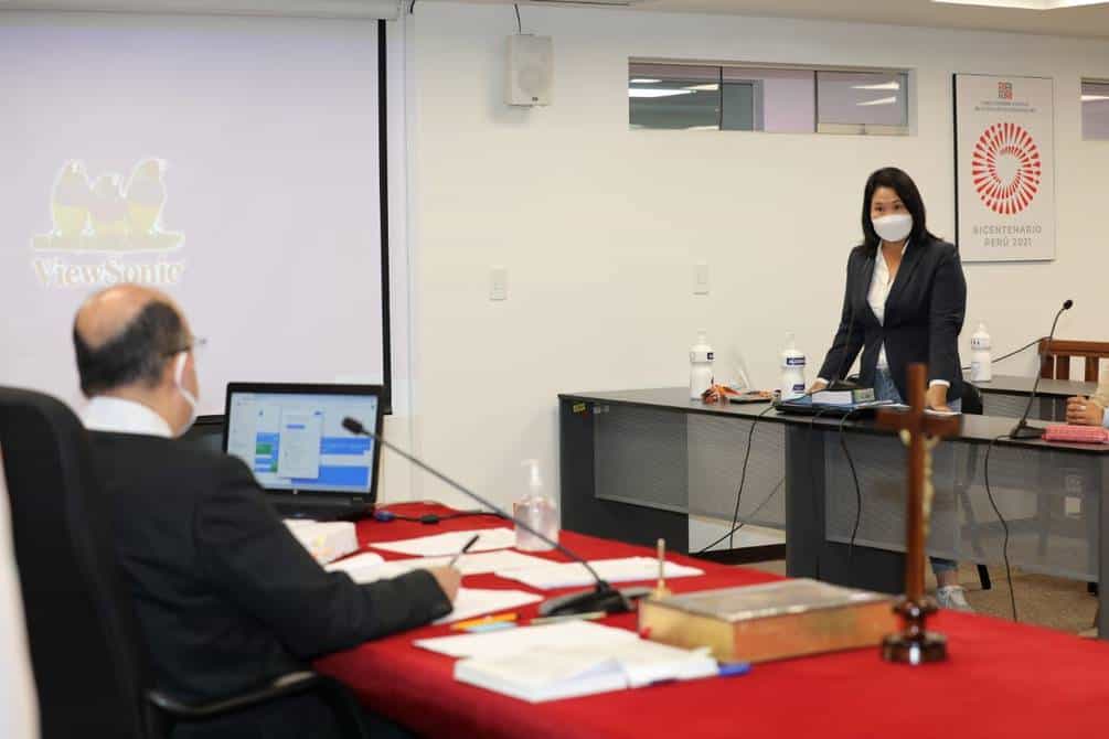 Declaran infundado pedido de prisión preventiva contra Keiko