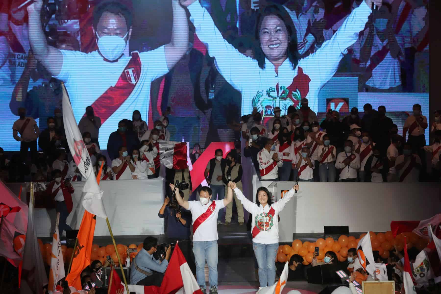 Keiko Fujimori cerró campaña con mensaje de esperanza y unidad
