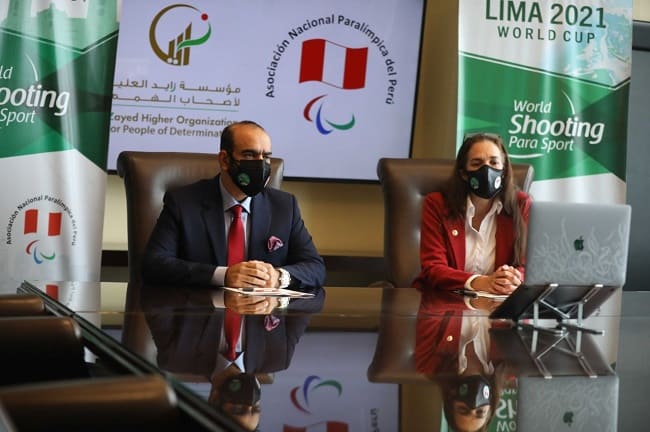 “Zayed” de EAU comparte su experiencia en apoyo a la Copa Mundial de Tiro Paralímpico en Perú