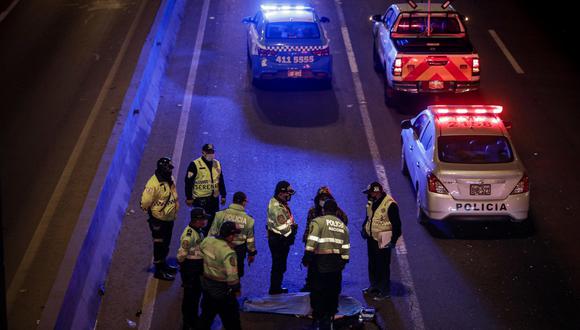 Accidente de tránsito deja un muerto y un herido en la Panamericana Sur