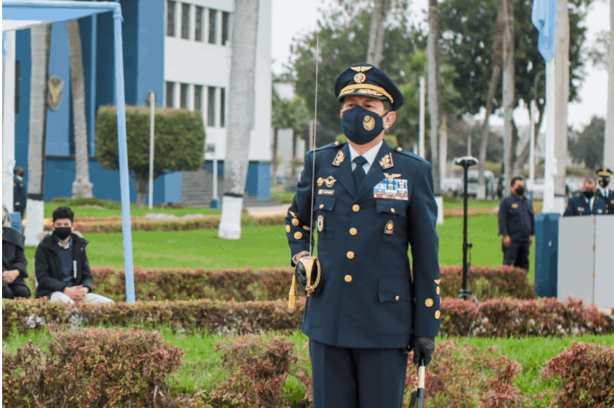 General del Aire Jorge Chaparro Pinto fue reconocido como el nuevo Comandante General de la Fuerza Aérea Del Perú