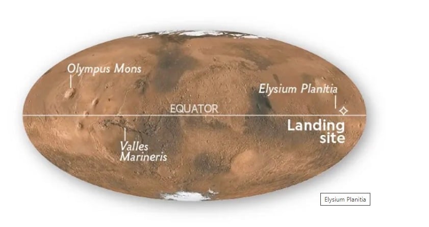 Sonda InSight revela secretos del interior del planeta Marte