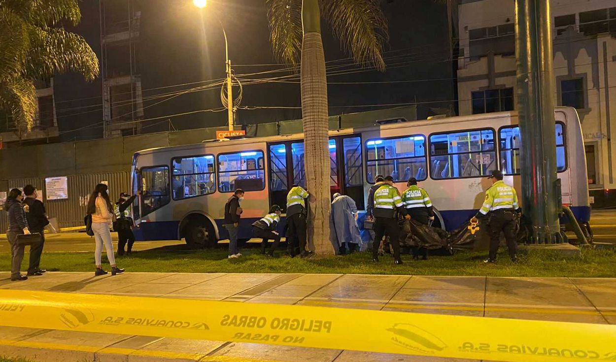 Bus del corredor azul mató una ciclista atropellándola