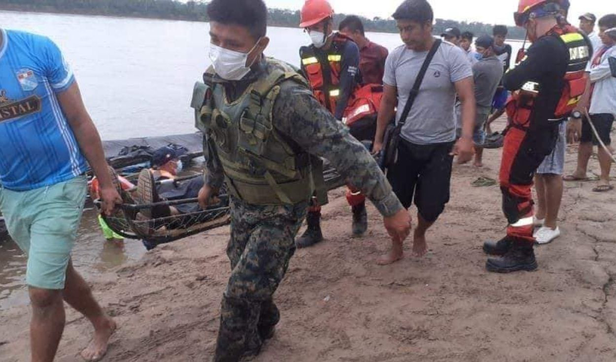 20 fallecidos deja accidente fluvial en el río Huallaga