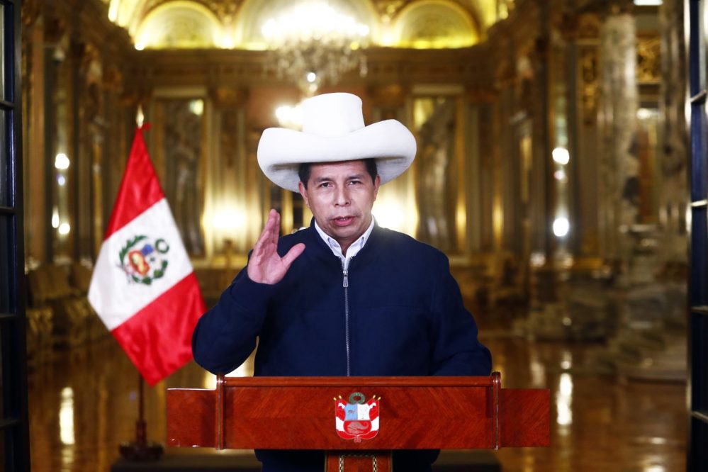 Presidente Castillo dio su primer mensaje a la Nación