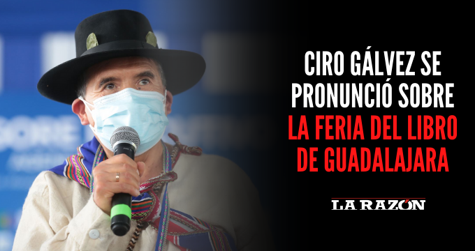 Ciro G lvez se pronunci sobre la Feria del Libro de Guadalajara