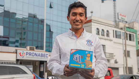 Julio Garay busca distribuir sus galletas contra la anemia en Centroamérica