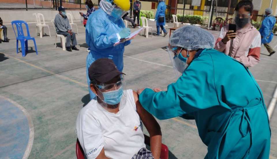 Chincha: Se registró una vacunación “masiva” de viajeros limeños