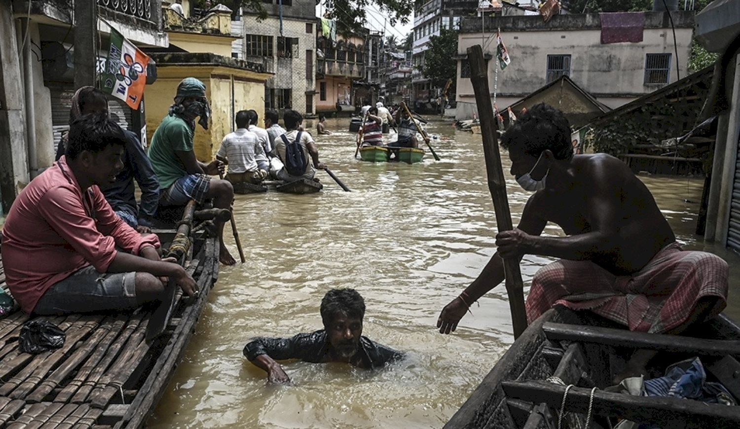 India: Reportan 19 muertos y una decena de desaparecidos por las lluvias