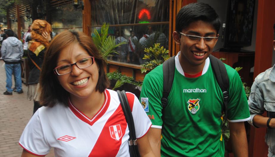 Bolivia exigió no utilizar camisetas peruanas hoy en el estadio