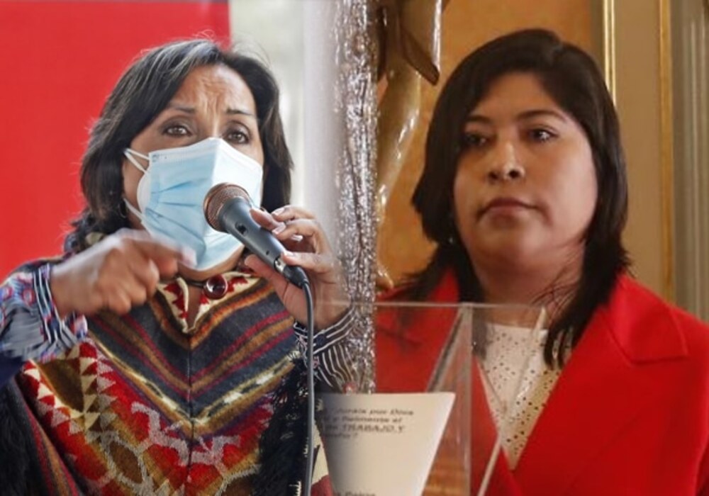 Perú Libre dice que ministras Chávez y Boluarte no los representa