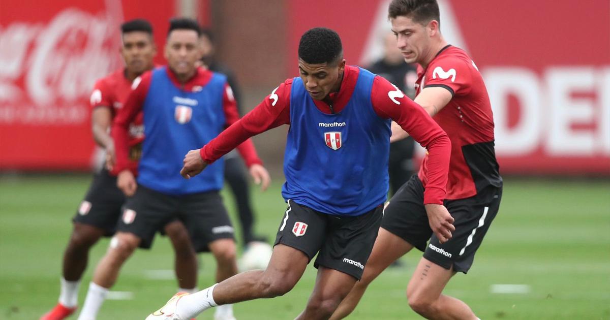 Selección peruana entrena de manera completa en Videna