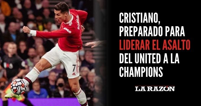 Cristiano, preparado para liderar el asalto del United a la Champions