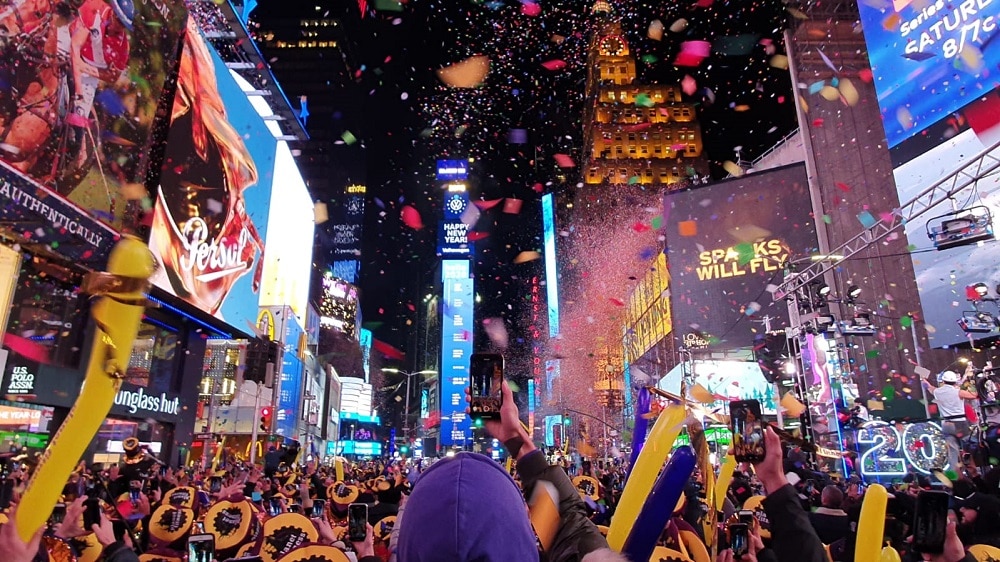 Nueva York permitirá que miles de personas participen en celebración de fin de año en Times Square
