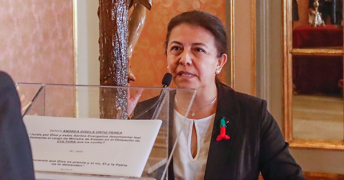 Ministra Gisela Ortiz: «En nuestro país no se puede normalizar la impunidad»