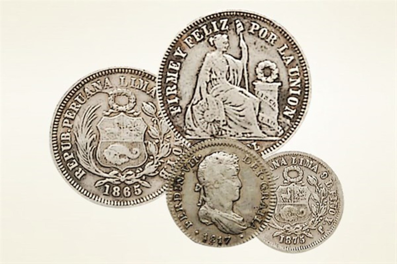 Declaran Patrimonio Cultural a monedas históricas del siglo XIX