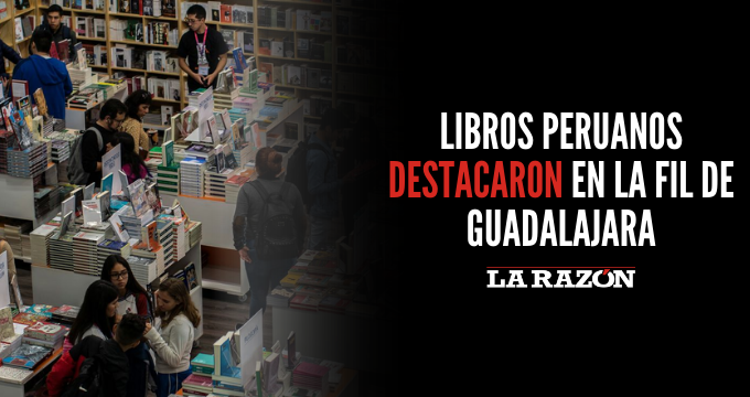 Libros peruanos destacaron en la FIL de Guadalajara