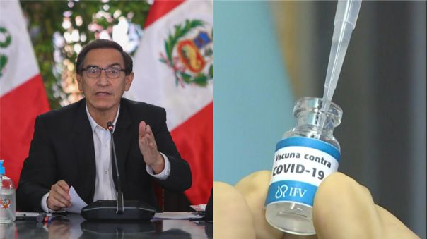 Autorizan vacunación de Martín Vizcarra
