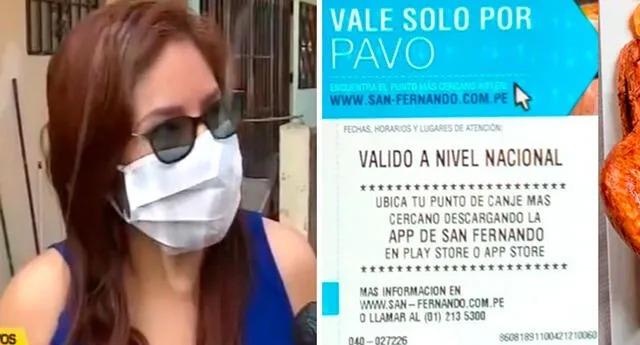 Mujer fue estafada con S/ 1,300 en falsos vales de pavo San Fernando