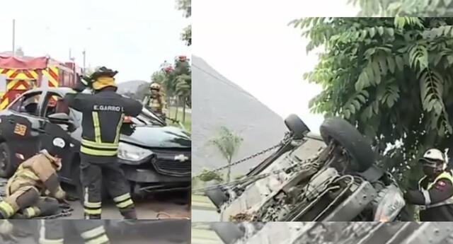 Camioneta abandona a tres heridos tras provocar choque