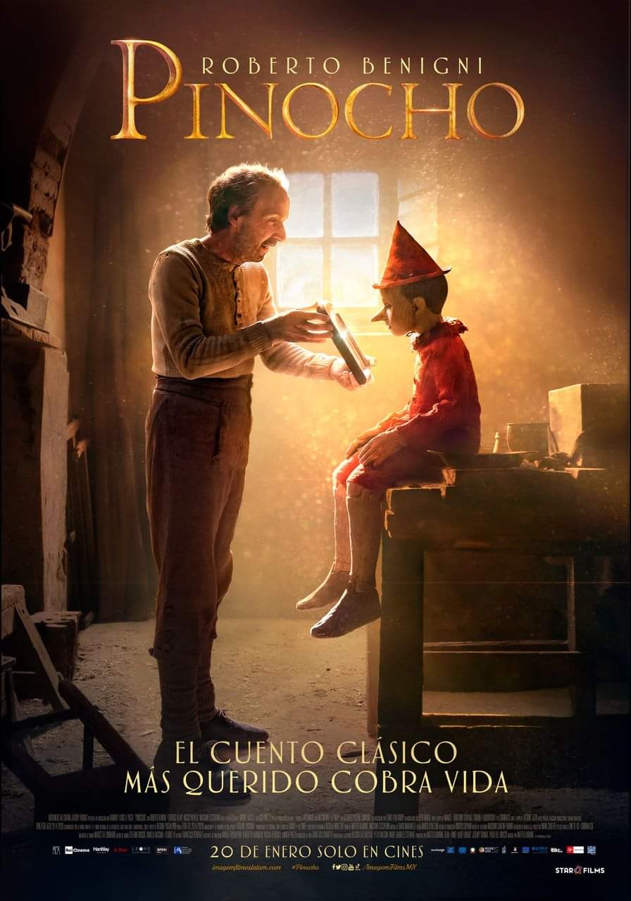 ’Pinocho’: la nueva versión viva llega a los cines