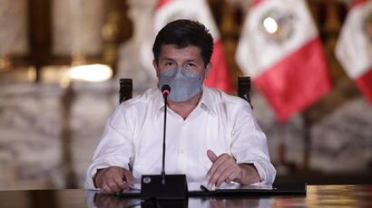 El presidente Pedro Castillo rechazó las acusaciones realizadas por Karelim López en su contra en un mensaje a la Nación. 