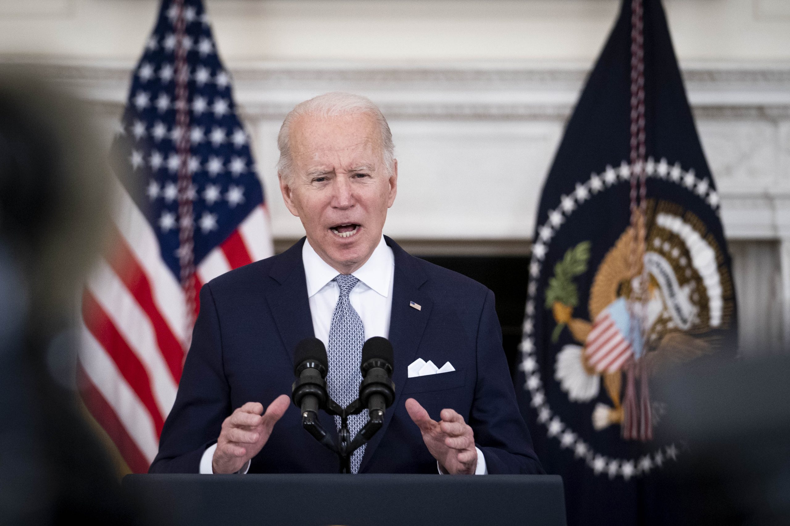 Joe Biden condena ataque de Rusia a Ucrania