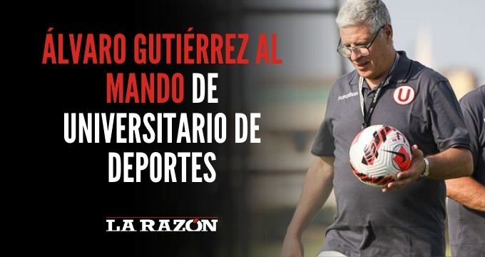 Universitario de Deportes  Álvaro Gutiérrez fue presentado como