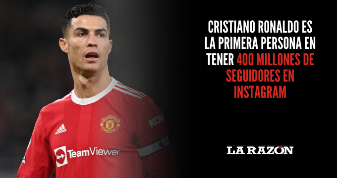 Cristiano Ronaldo Es La Primera Persona En Tener 400 Millones De Seguidores En Instagram 5443