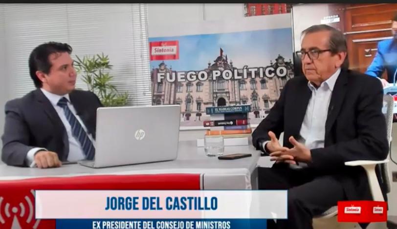 Jorge del Castillo exige inmediata renuncia de Héctor Valer