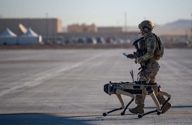 Estados Unidos usa perros robots para patrullar sus fronteras