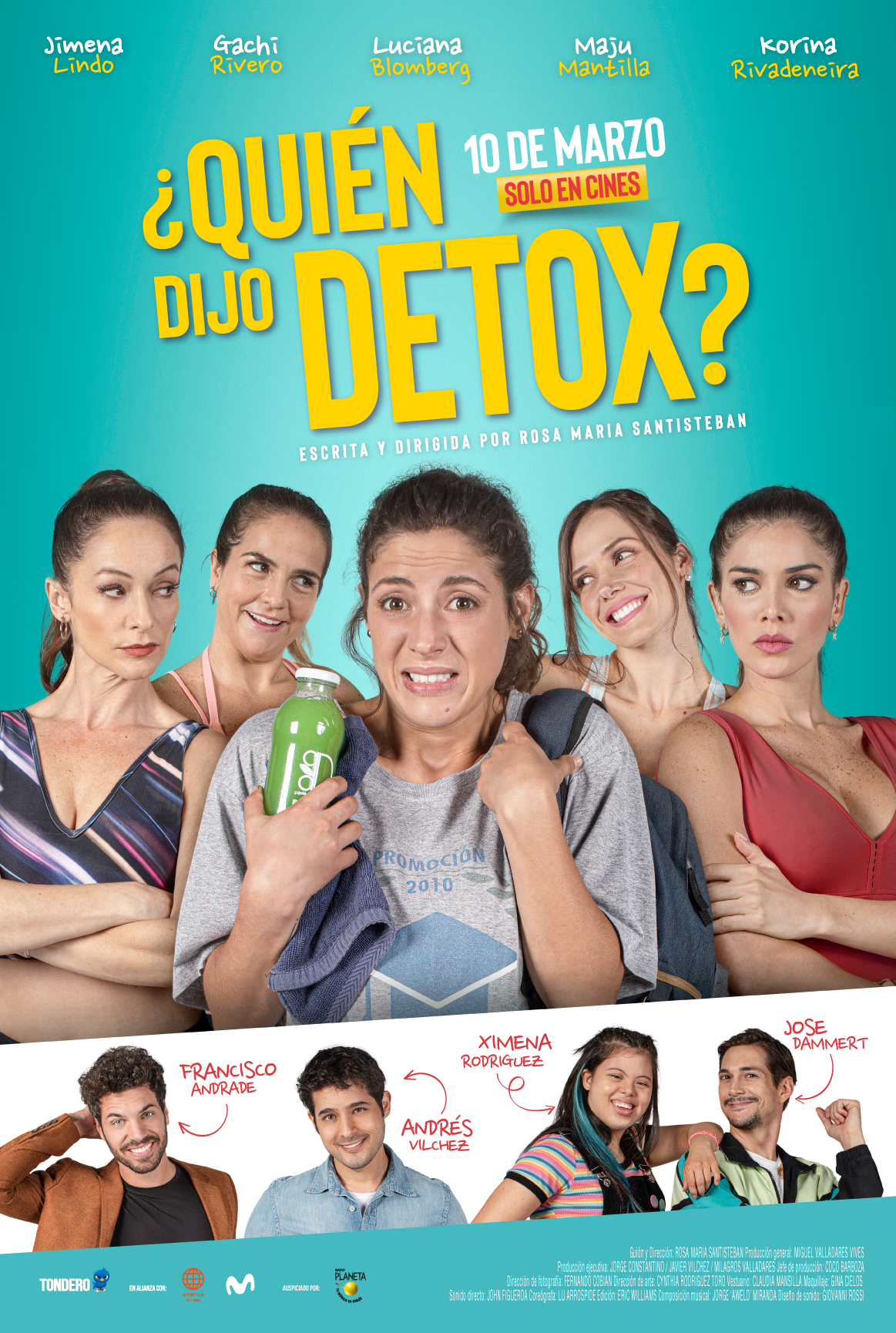 “¿Quén dijo detox?”, película protagonizada por Korina Rivadeneira y Maju Mantilla se estrena el 10 de marzo