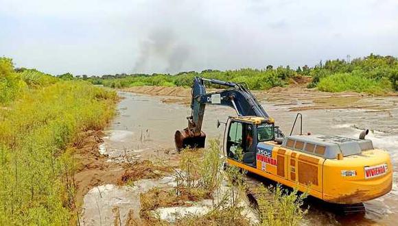 Inicio de trabajos de limpieza del río Reque-Chancay