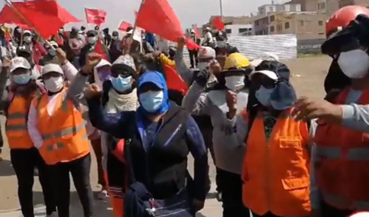 Arequipa: Trabajadoras denuncian discriminación por sueldos en obra