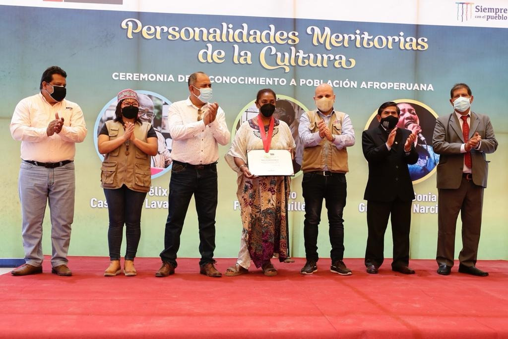 Distinguen a representantes de la Cultura Afroperuana en Nasca