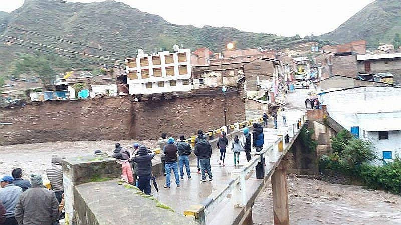 Huancavelica tiene 38 puntos críticos que amenazan con inundación de ríos