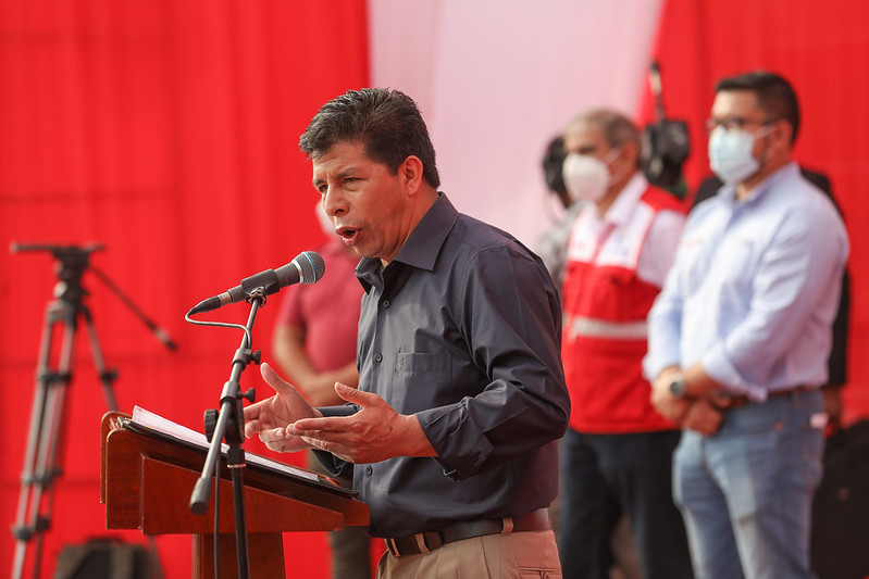 Pedro Castillo: “Recorreré el país aunque le salga ronchas a la corrupción”