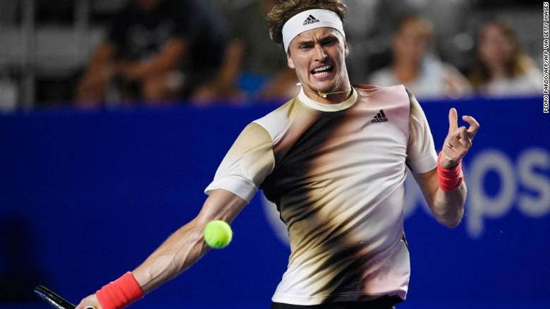 ATP pone multa a Zverev por agresión de 35.000 euros