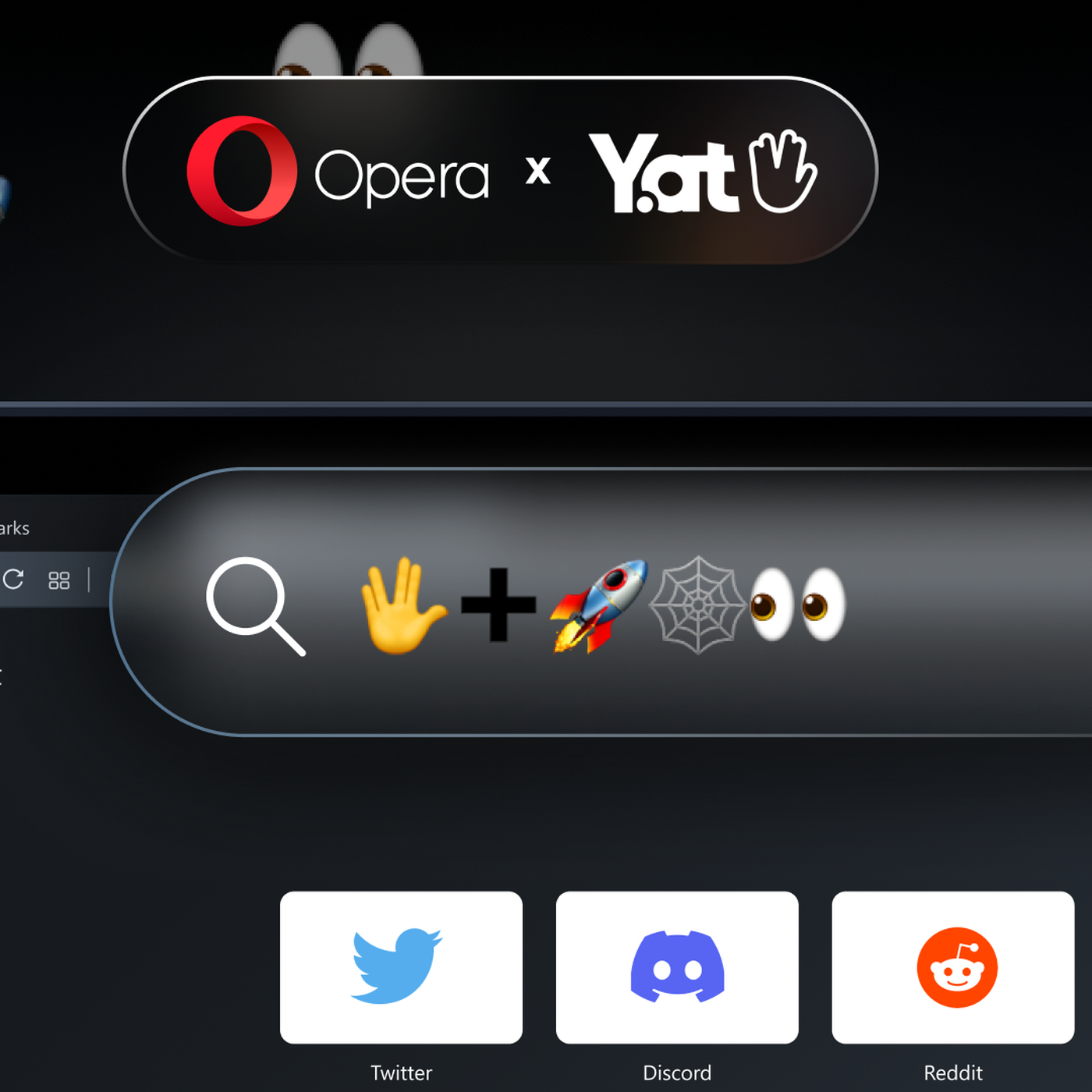 Opera reconocerá las direcciones webs basadas en emojis