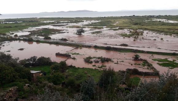 Inundaciones por intensas lluvias afectaron más de 100 viviendas en Puno