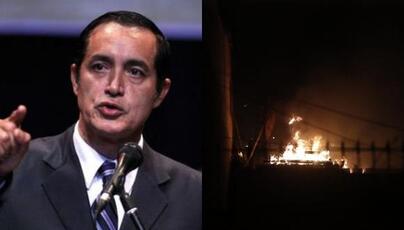 Álex Gonzáles: Habría insumos para «narcotráfico” en incendio