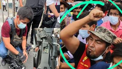 El Instituto Prensa y Sociedad (IPYS) acusó a un grupo de simpatizantes del Gobierno por golpear a reporteros, fotógrafos y camarógrafos.