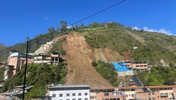 La Libertad: deslizamiento ocasionó daños en Retamas