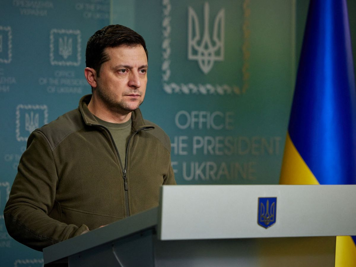 Presidente ucraniano condena ataque de los rusos a un hospital en Mariúpol