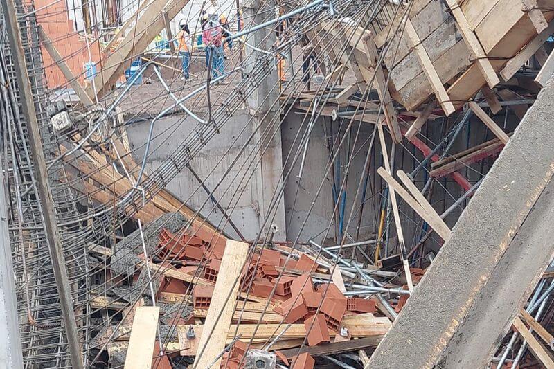 Arequipa: se desploma obra de municipio de Paucarpata