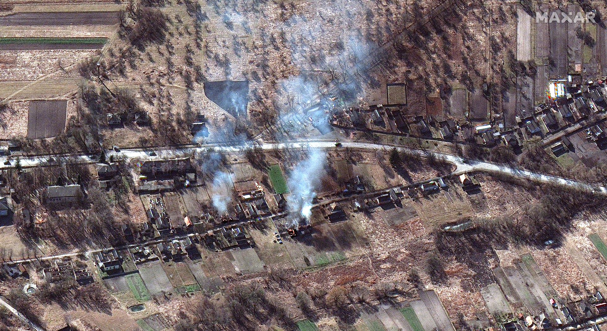 Rusia vs Ucrania: La primera guerra cubierta con imagen satelital