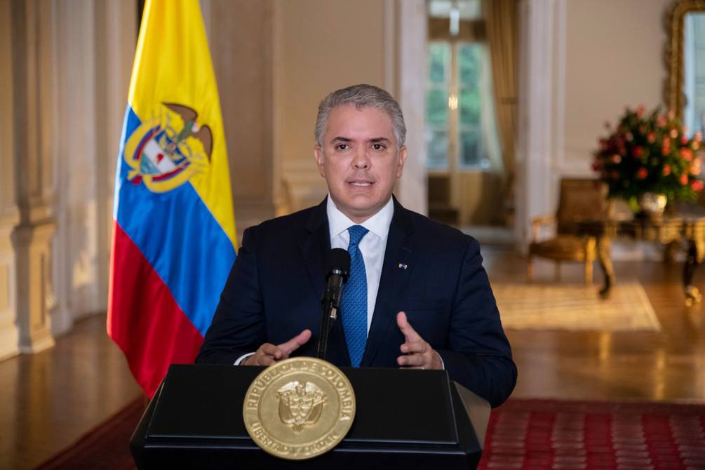 Duque ofrece petróleo colombiano a Joe Biden