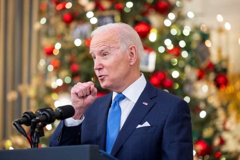 Joe Biden promete 500 millones de dólares de ayuda a Ucrania